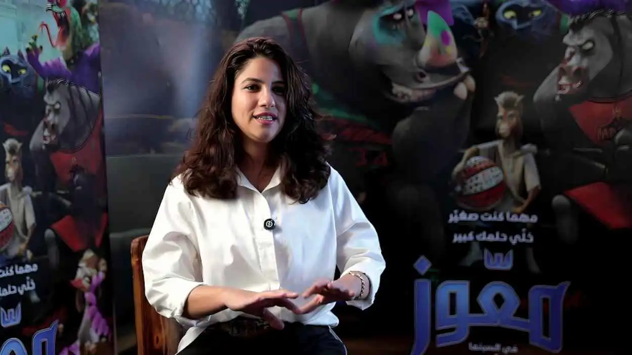 المخرجة آية حمزة تكشف تفاصيل تجربتها في فيلم الأنيميشن العالمي "معّوز"