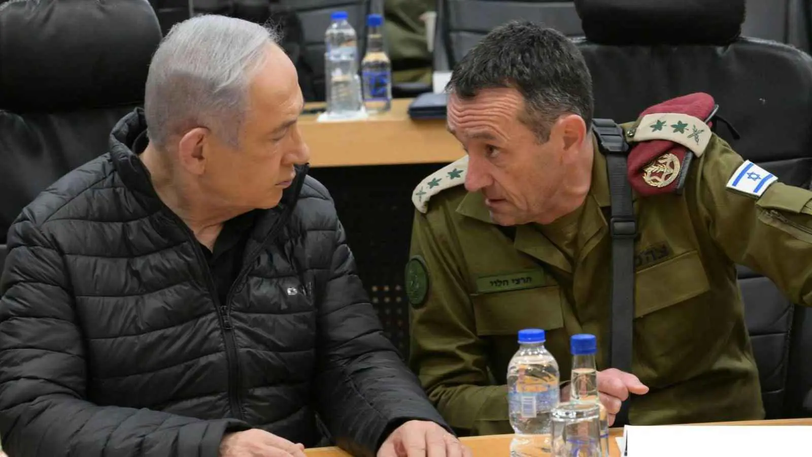 نتنياهو يشكر هاليفي بعد تقديم استقالته