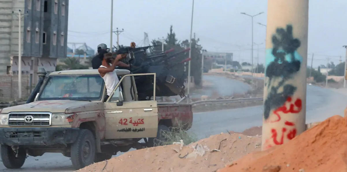 انسحاب ميليشيا صلاح بادي من مواقعها جنوب طرابلس الليبية