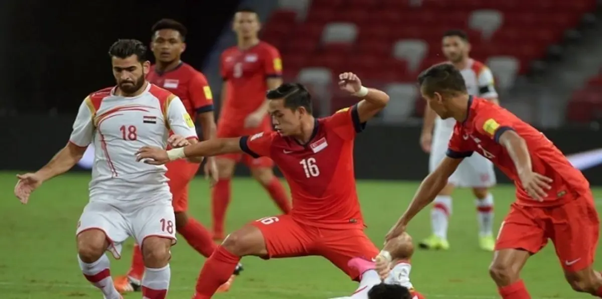 السوري عمر خريبين يثأر من "سيلفي" لاعب أوزباكستان المستفز (صور)