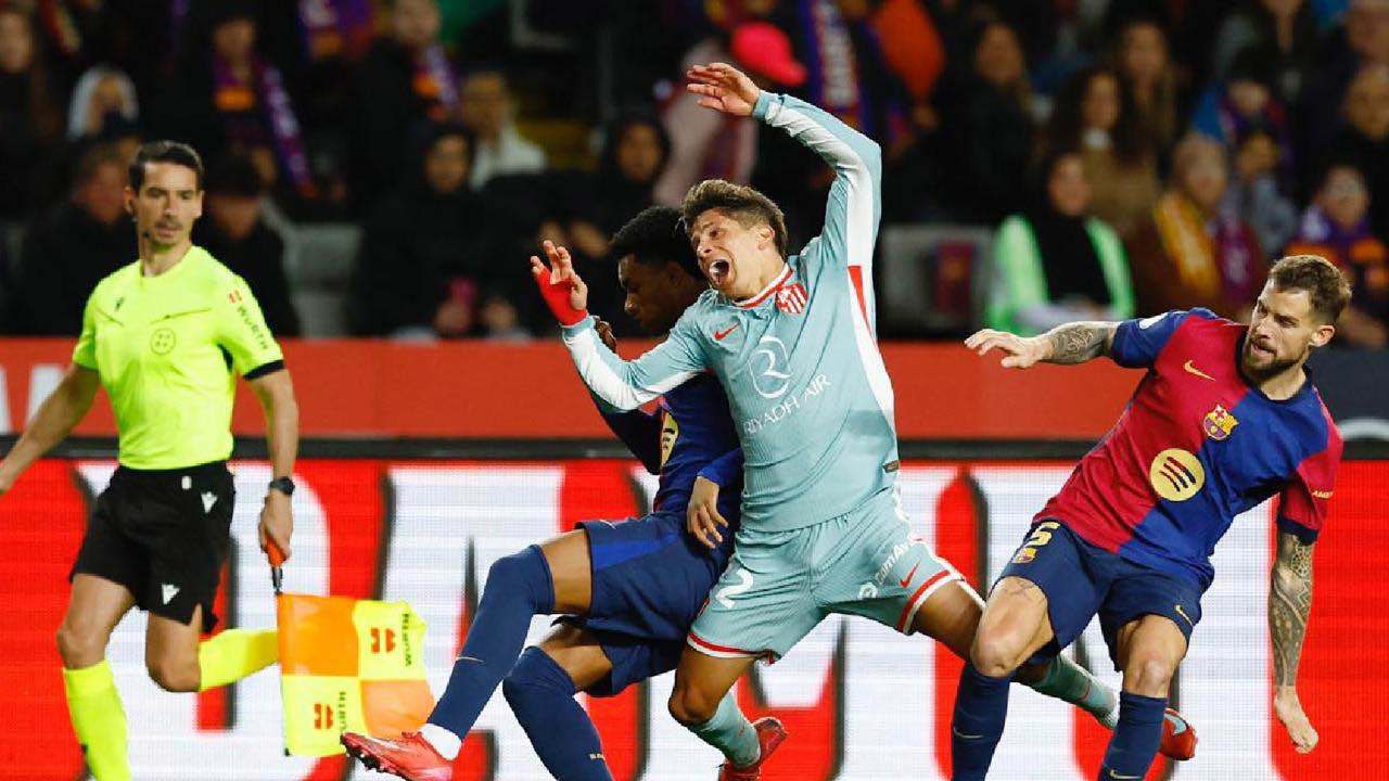 أتلتيكو مدريد يقتنص تعادلا قاتلا من أنياب برشلونة (فيديو)