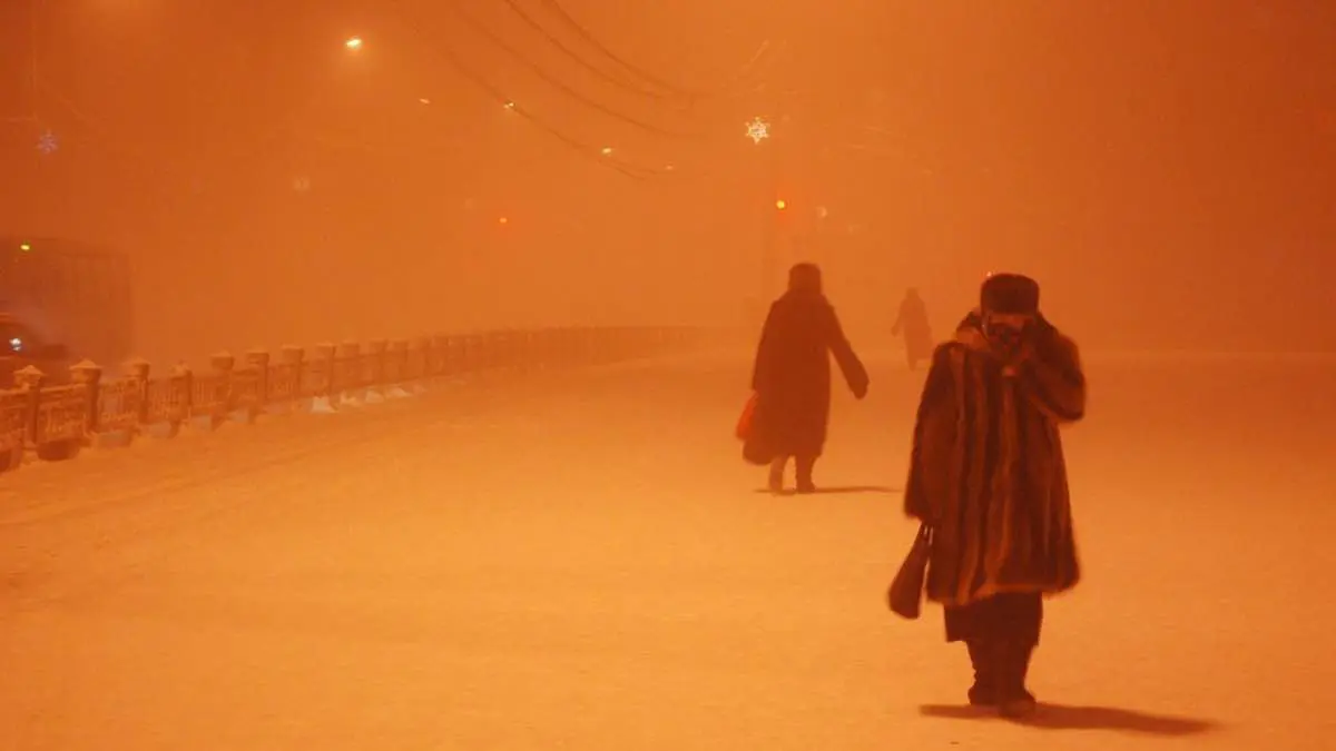 51 تحت الصفر.. مدينة روسية تحذر سكانها من "العاصفة الجليدية"