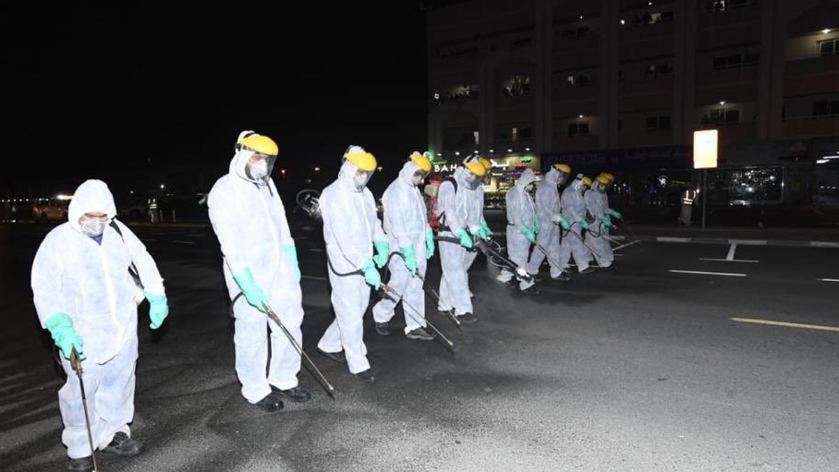 الإمارات تمدد برنامج التعقيم الوطني لمكافحة فيروس كورونا