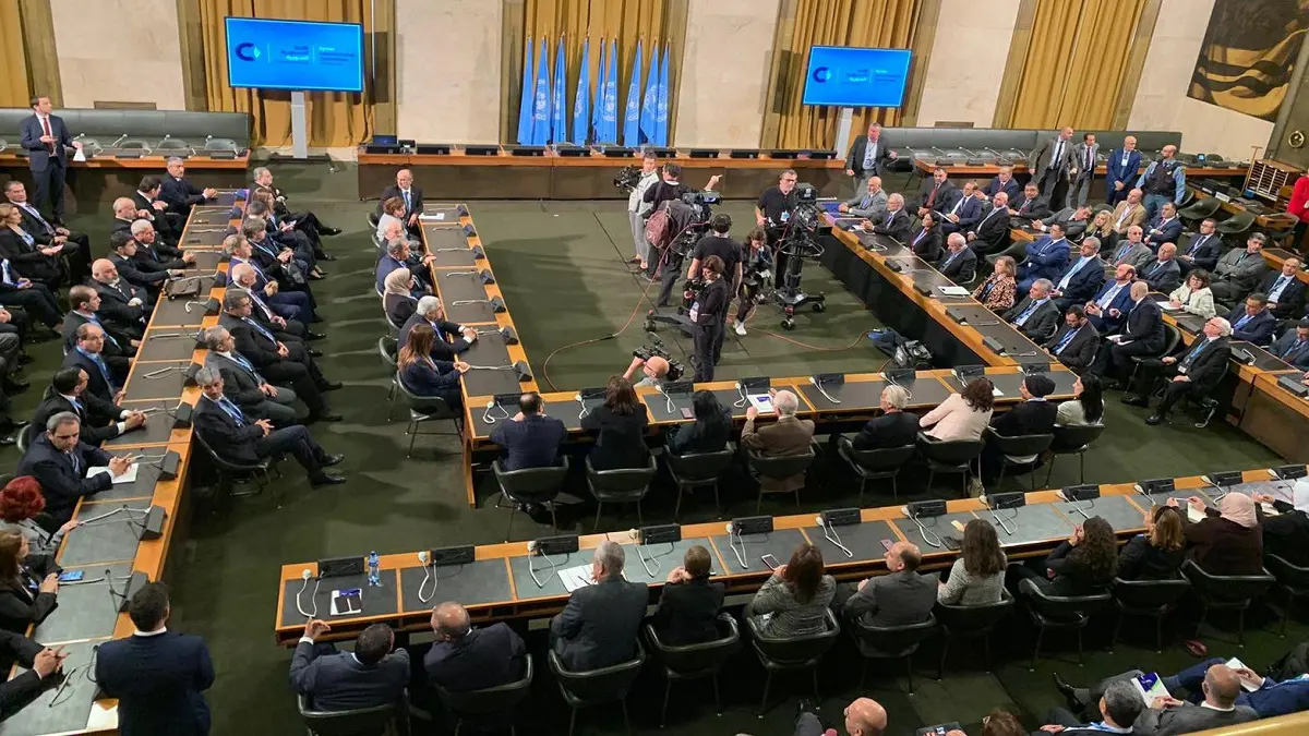 توتر ومشادات خلال الجلسة الأولى للجنة الدستورية السورية في جنيف