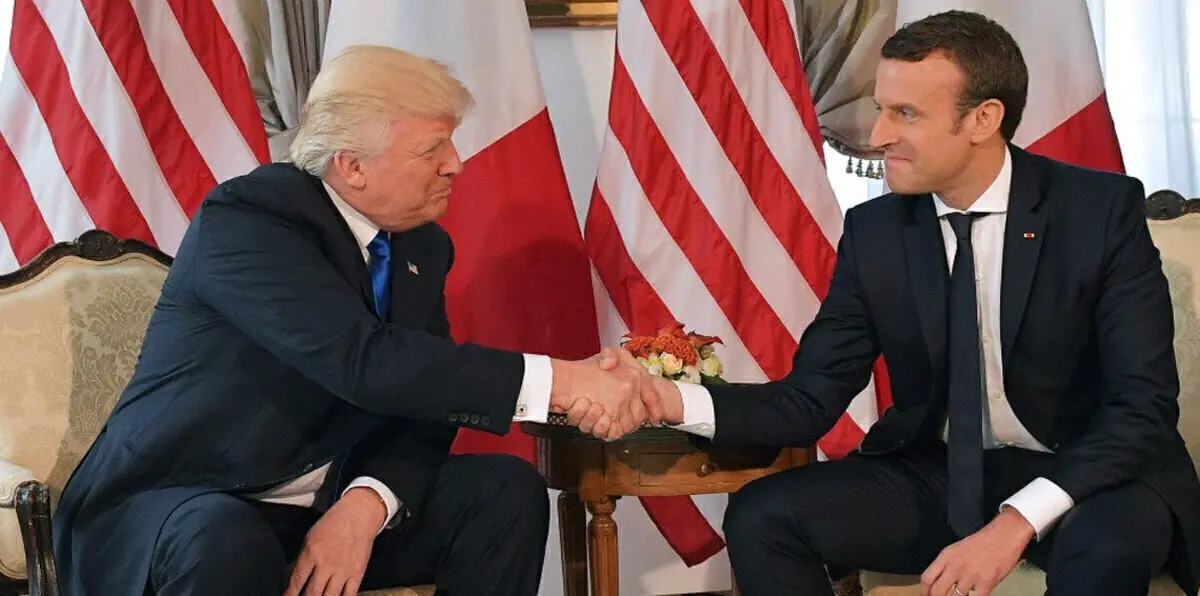 ماكرون يعبر لترامب عن قلقه من خطط أمريكا بشأن القدس