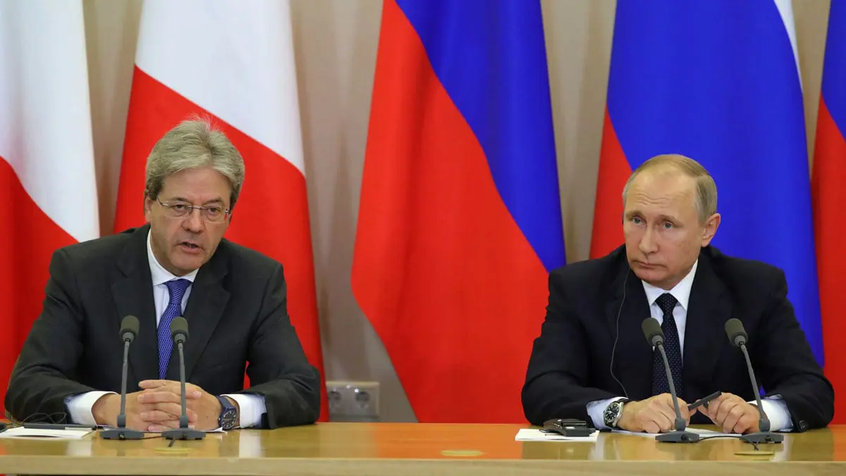 روسيا وإيطاليا تدعوان لحل سلمي للأزمة في ليبيا‎