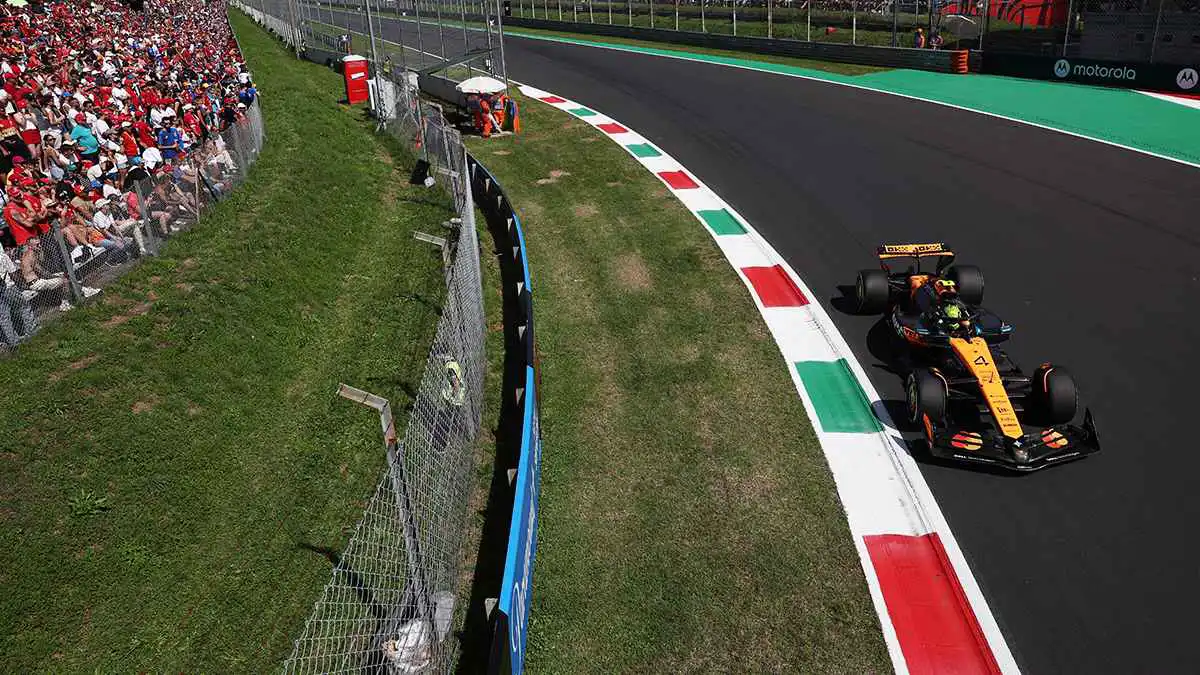 فورمولا 1.. نوريس الأسرع في التجارب الحرة الأخيرة لسباق إيطاليا