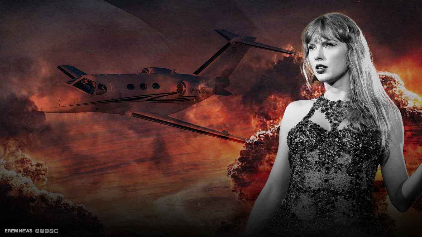 أرقام مرعبة تتصدرها تايلور سويفت.. هكذا يلوث الأثرياء المناخ بطائراتهم الخاصة
