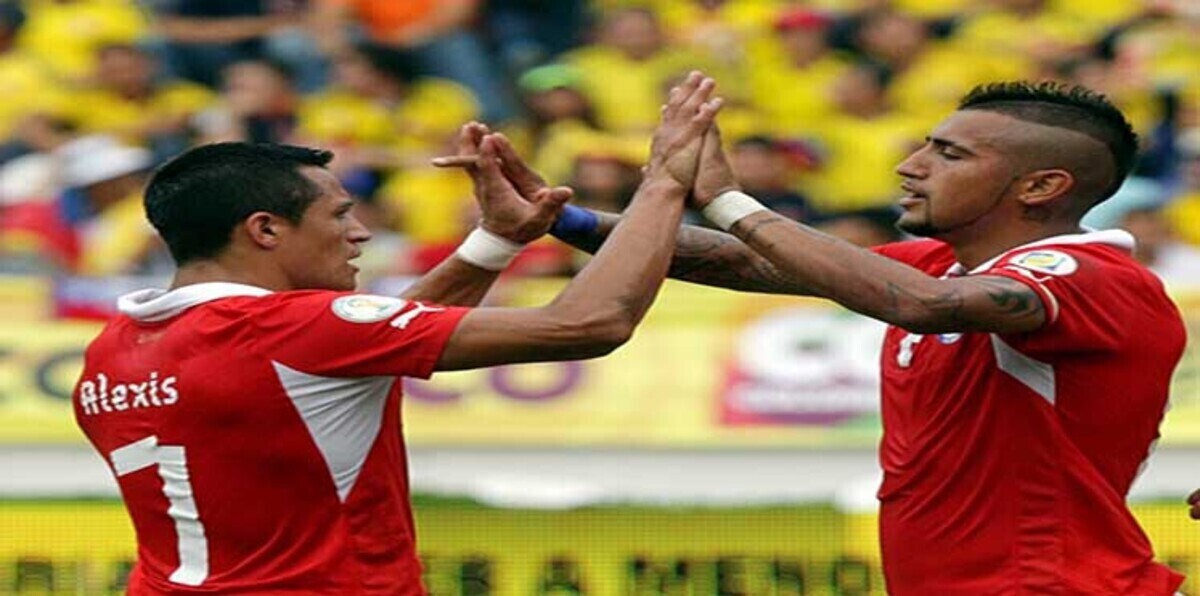 تشيلي قد يفقد سانشيز وفيدال أمام البرازيل