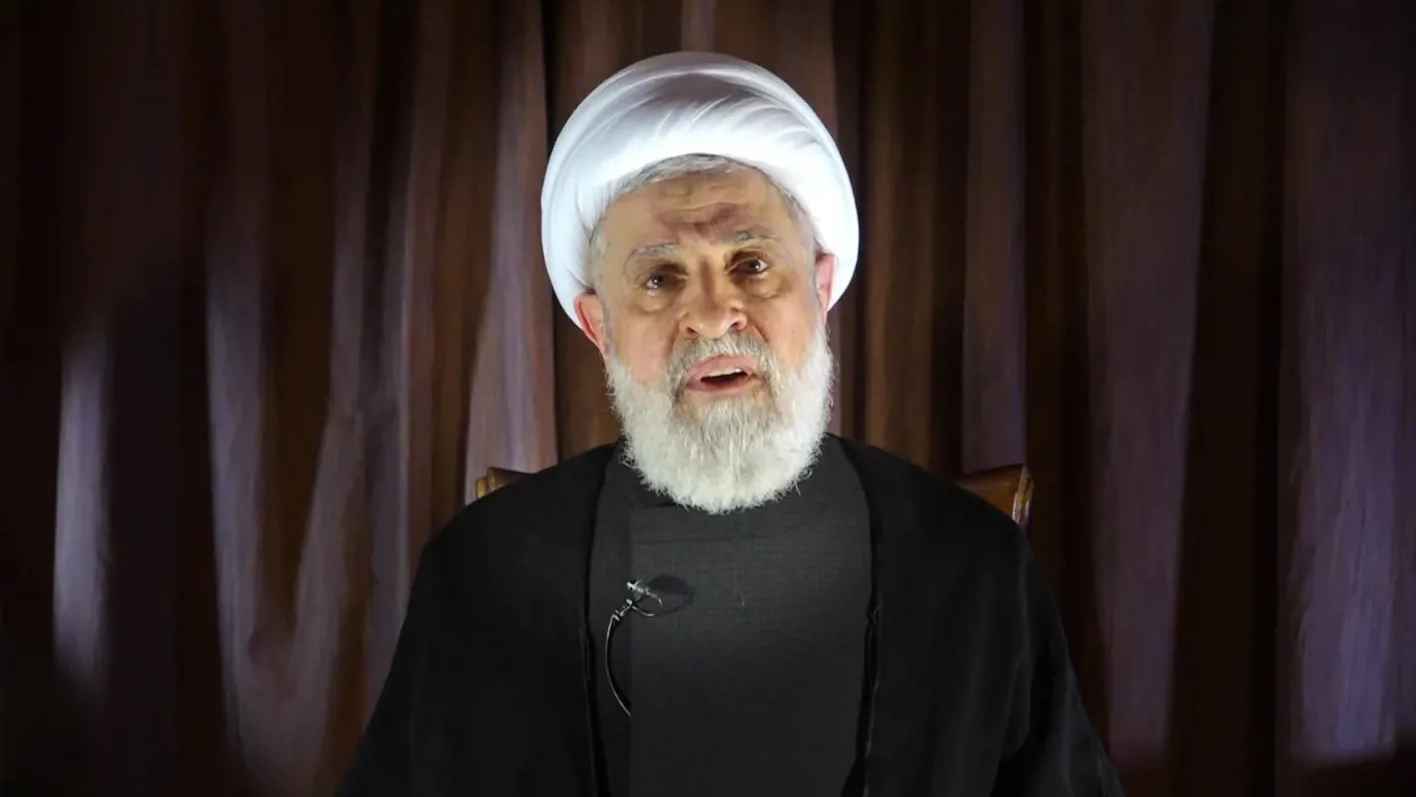 نعيم قاسم: موافقون على التفاوض بشرط وقف النار وحفظ سيادة لبنان