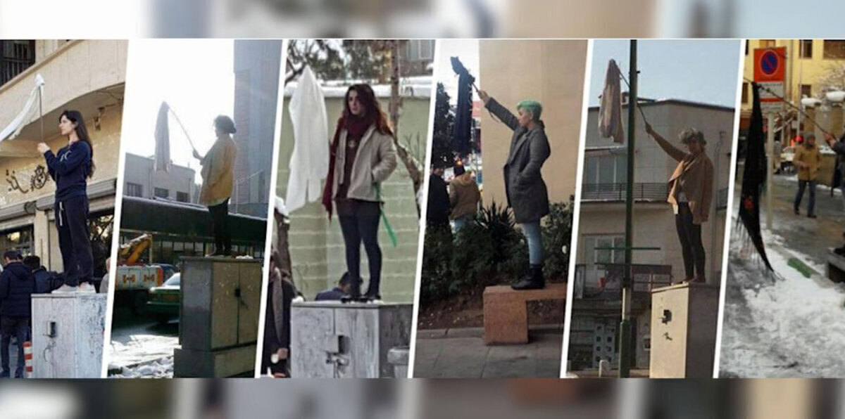 إيرانيات يخلعن الحجاب بشكل جماعي في طهران (فيديو)