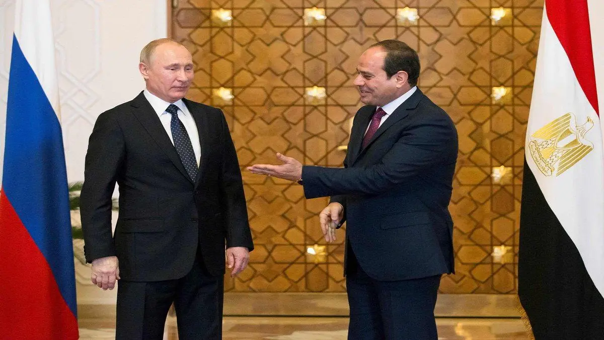 السيسي وبوتين يبحثان تطورات الملف الليبي والوضع في الخليج