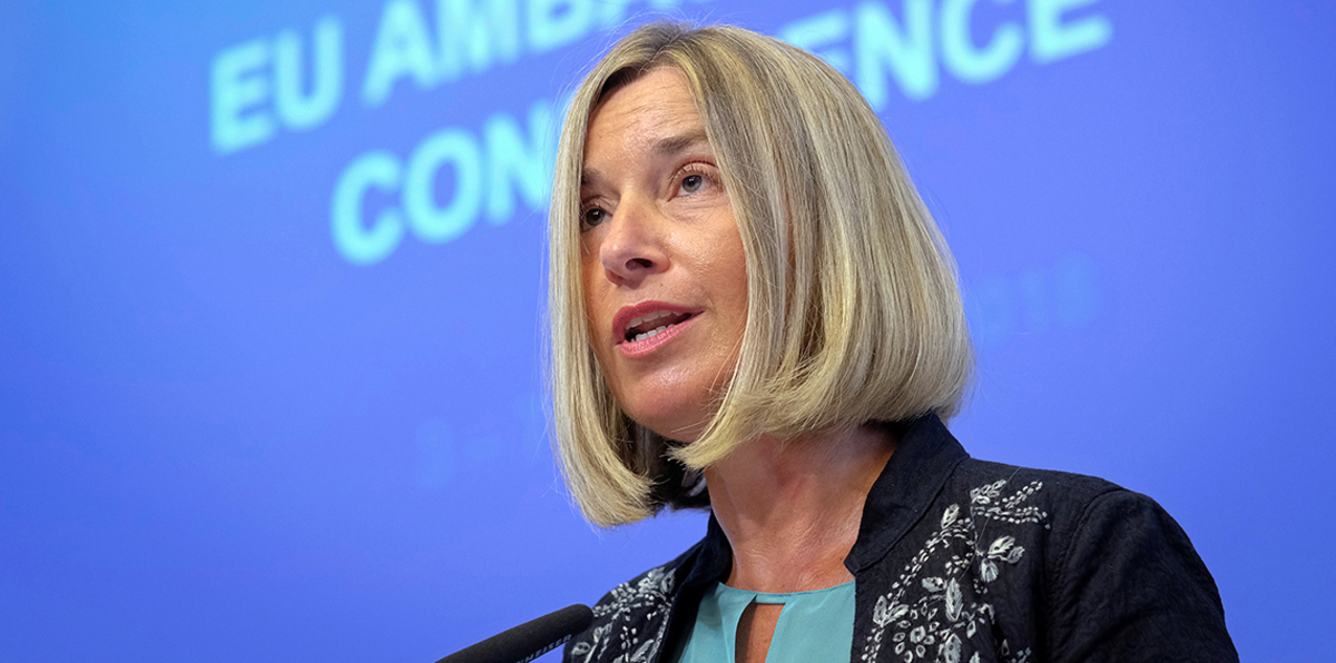 موغيريني تستعد لمغادرة منصبها العام المقبل