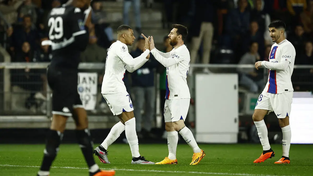ترتيب الدوري الفرنسي: باريس سان جيرمان يعزز صدارته بالفوز على "المتذيل" أنجيه