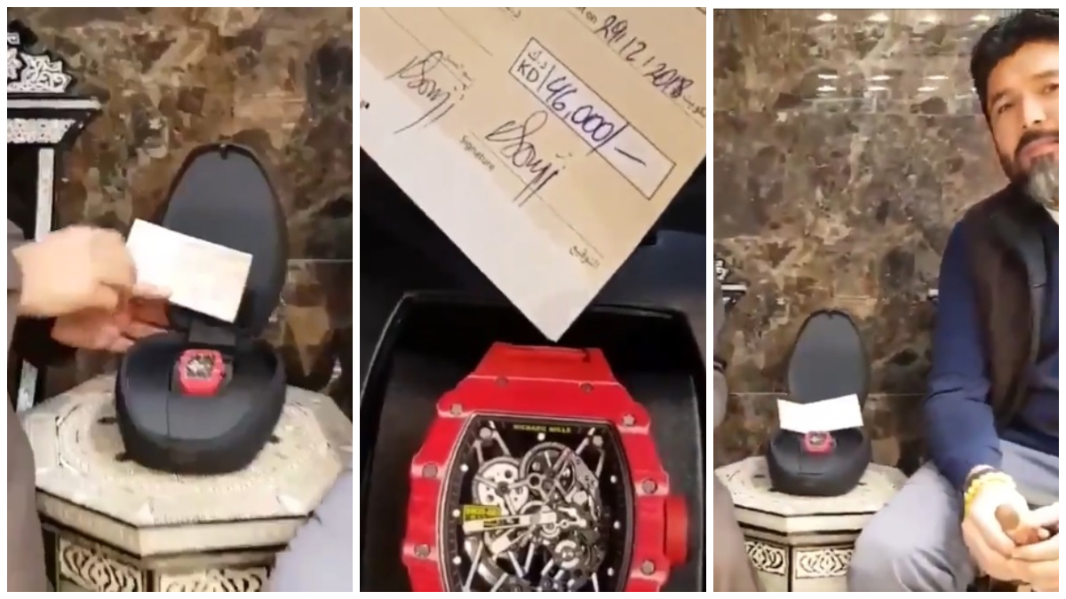 لبناني في الكويت يشتري ساعة بـ151 ألف دولار 