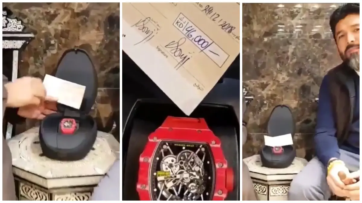 لبناني في الكويت يشتري ساعة بـ151 ألف دولار 