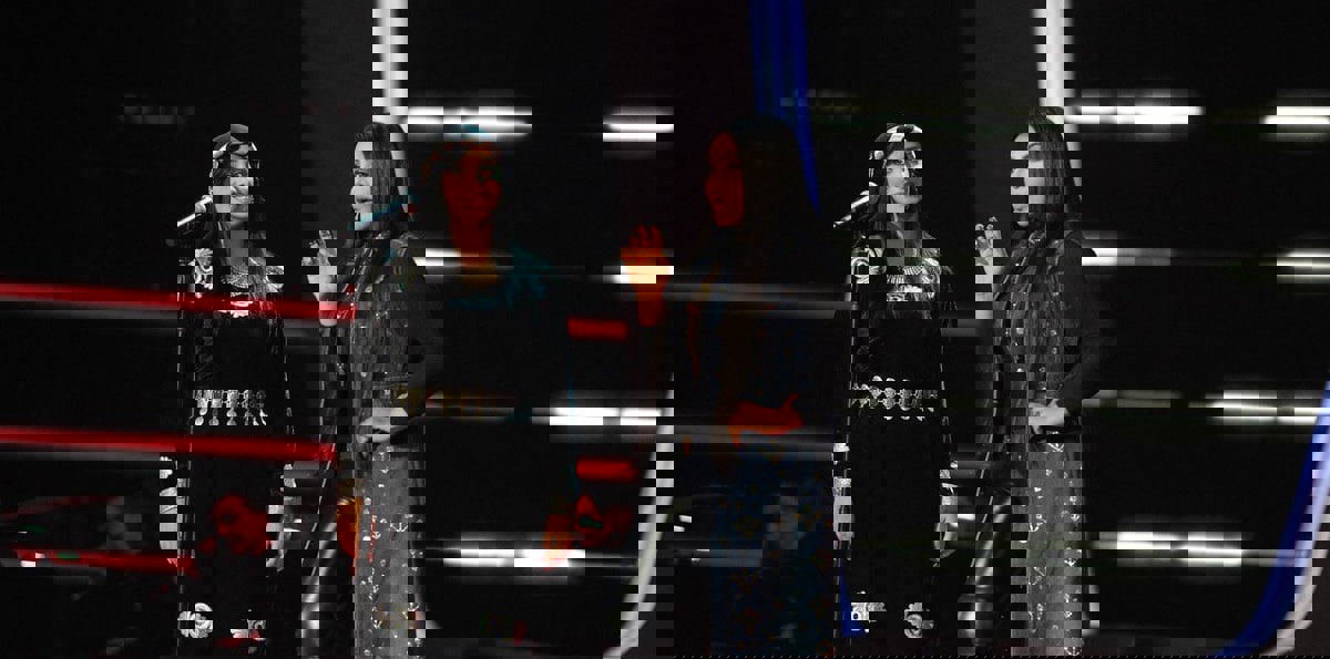 اليمنية سهى المصري تنجو بأعجوبة من مغادرة"ذا فويس" (فيديو)