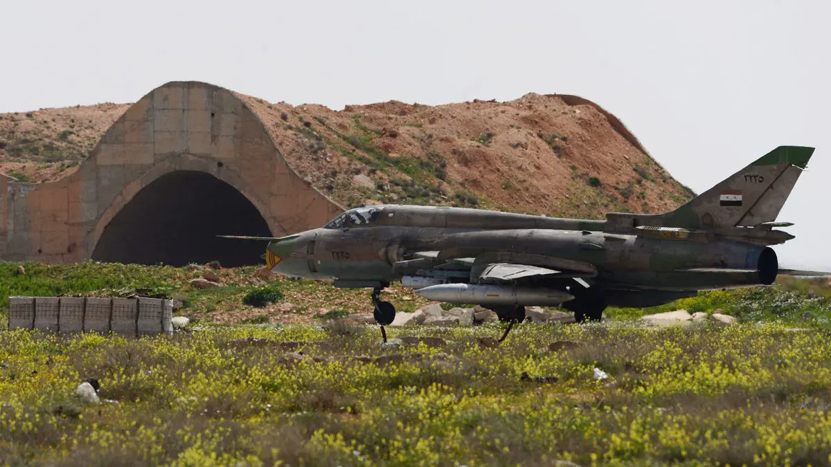 12 قتيلًا بانفجار بمطار الشعيرات العسكري في سوريا