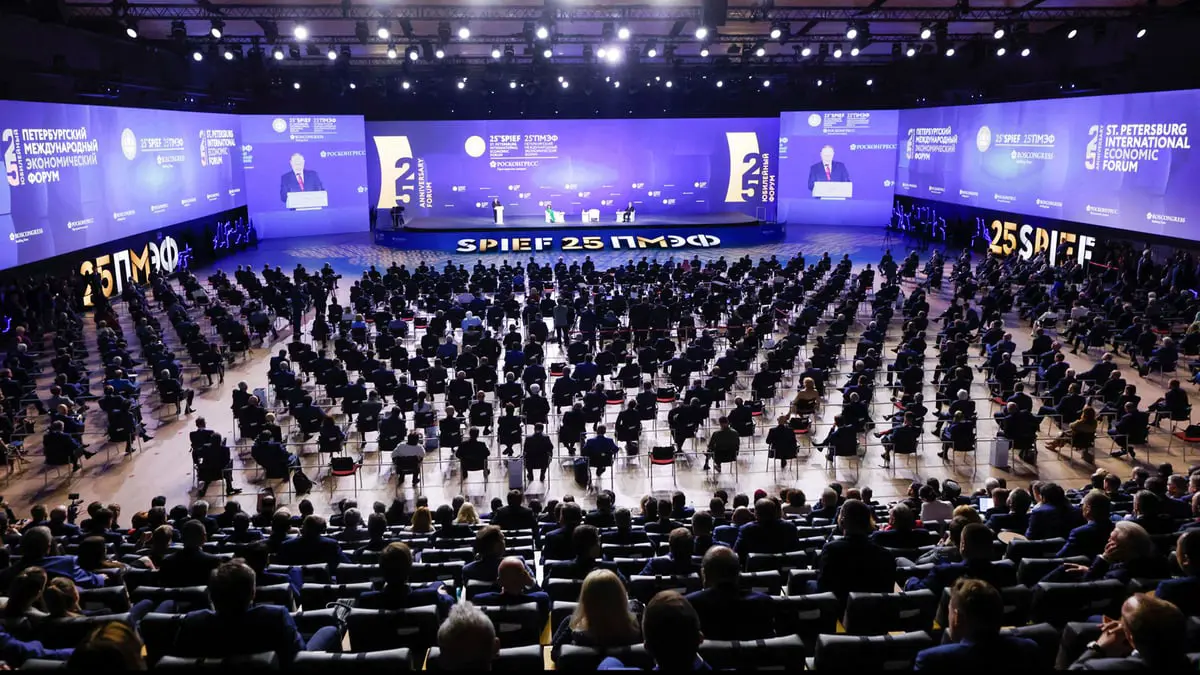  900 اتفاقية بقيمة 46 مليار دولار خلال منتدى سان بطرسبورغ