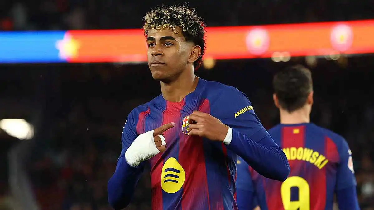 لامين يامال يشعل التكهنات برسالة غامضة على إنستغرام (صورة)