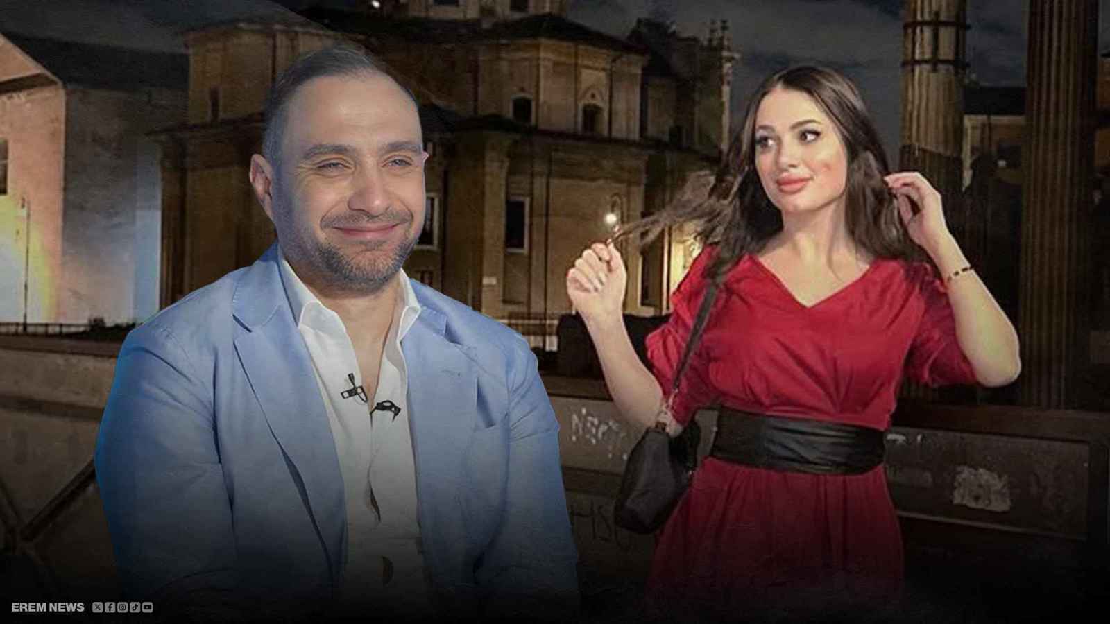 حسام حبيب وخطيبته الجديدة 