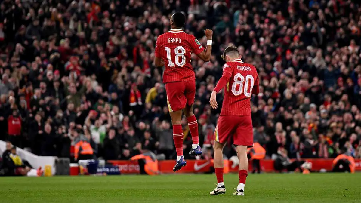 ملخص وأهداف ونتيجة مباراة ليفربول ضد وست هام في كأس الرابطة الإنجليزية