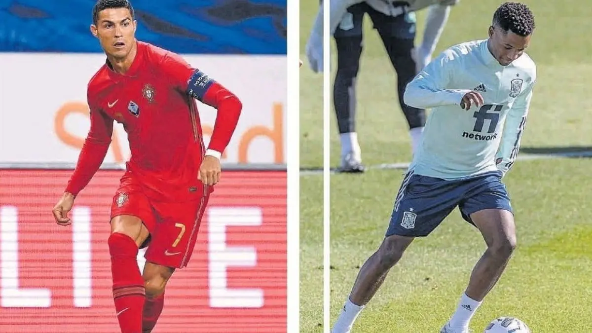 البرتغال ضد إسبانيا.. 14 شيئا حققها أنسو فاتي قبل رونالدو