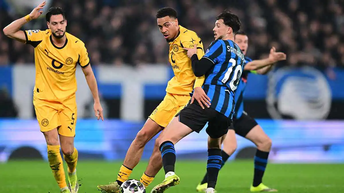 طرد درامي.. ماذا قدّم رامي بن سبعيني في كارثة دورتموند أمام أتالانتا؟