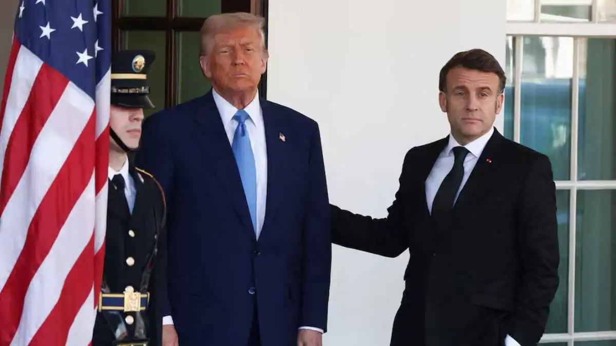 اجتماع وعشاء.. ترامب ينشر رسائل واردة من ماكرون (صور)