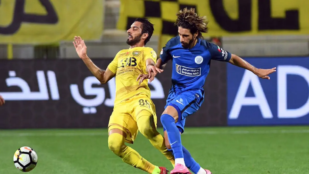 التعادل يحسم مباراة الوصل والنصر في قمة الدوري الإماراتي