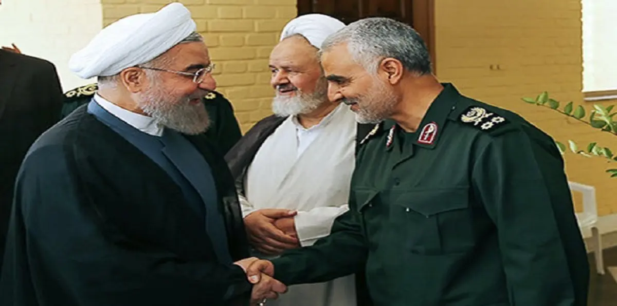 صحيفة إيرانية: قاسم سليماني هدد الرئيس روحاني لمعارضته زيادة ميزانية الحرس الثوري