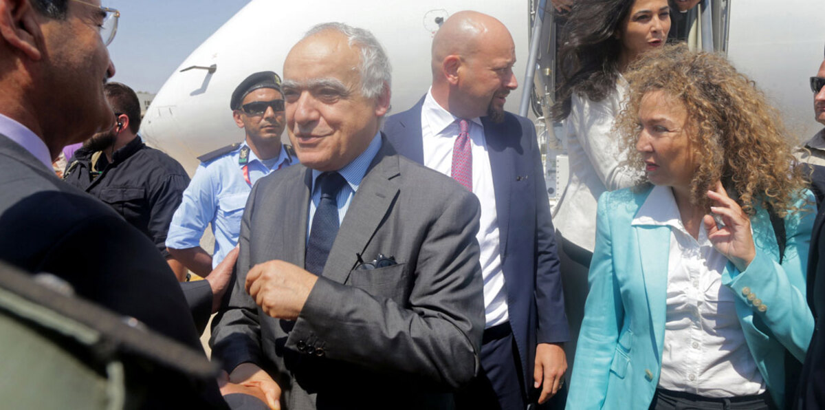 سلامة يصل بنغازي للاستماع لآراء ممثليها حول الخطة الأممية