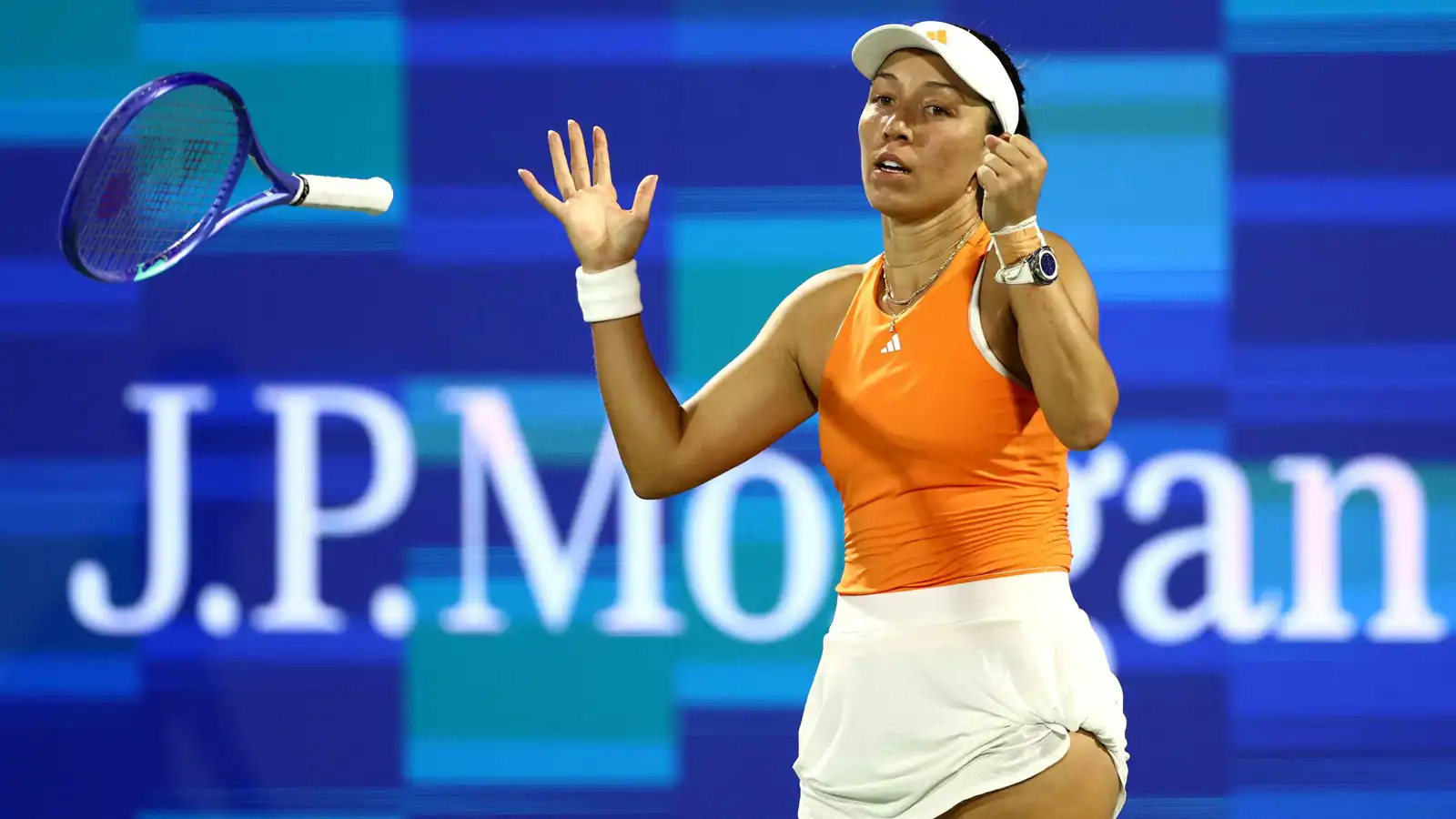 جيسيكا بيغولا تحتفل بعد التأهل للنهائي