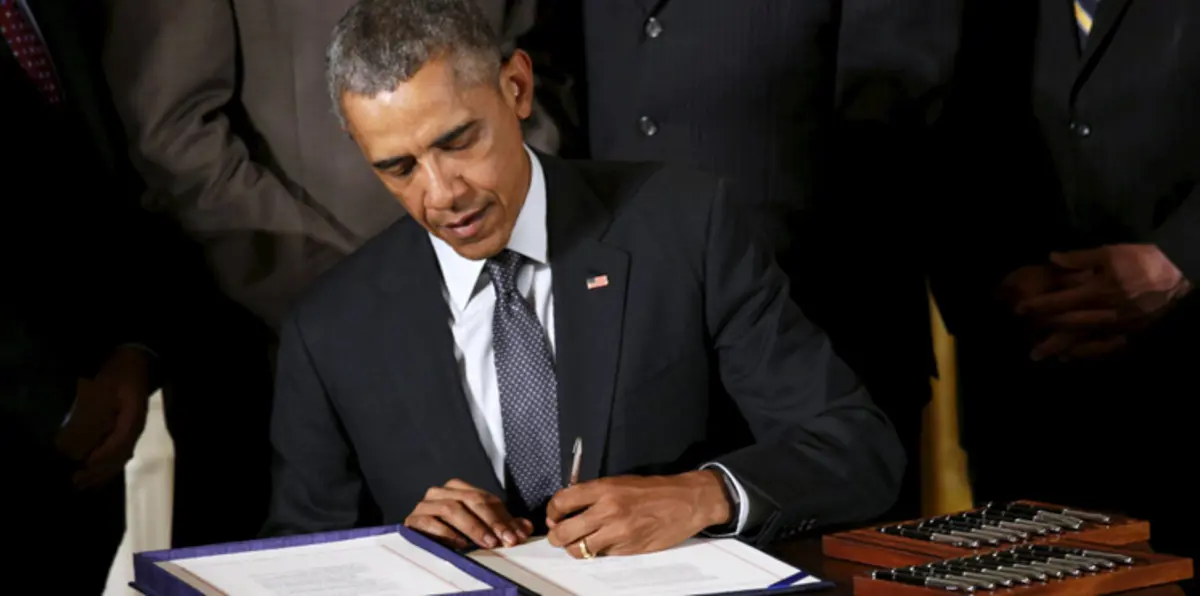 إقرار قانون يمنح أوباما حق تسريع الاتفاقيات التجارية‎