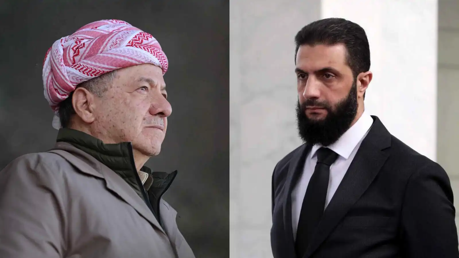 ثاني اتصال خلال يومين.. الشرع وبارزاني يبحثان الأوضاع في سوريا