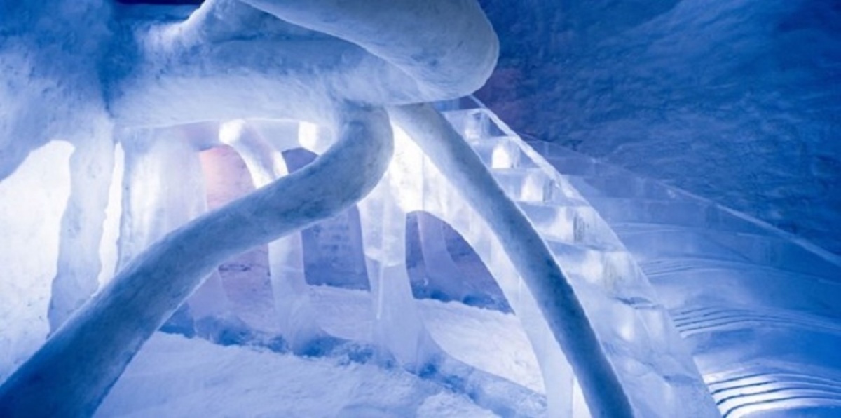 بالصور.. غرفة فندقية من الجليد الخالص في السويد