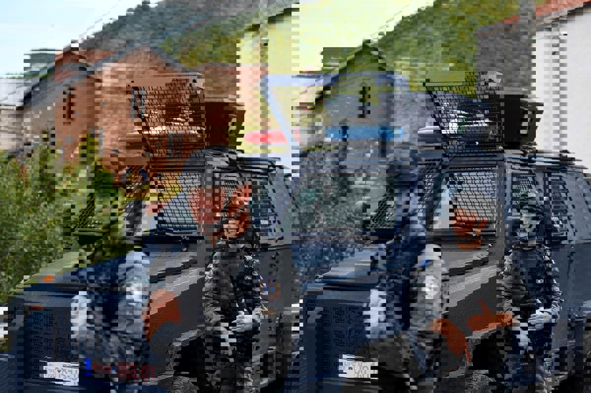 إصابة شرطي أمام السفارة الإسرائيلية في بلغراد ومقتل المهاجم