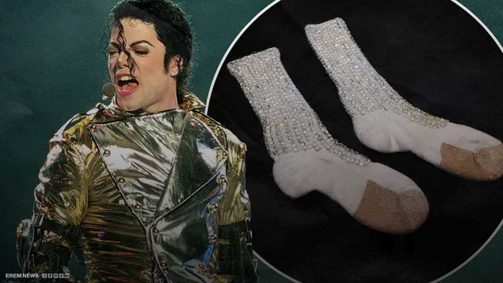 بيع جوارب متسخة لمايكل جاكسون!
