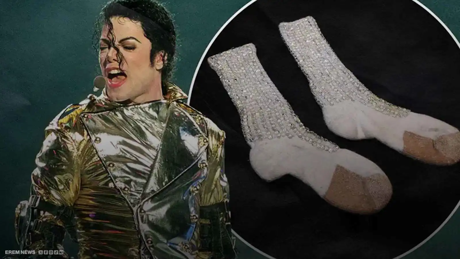 بيع جوارب متسخة لمايكل جاكسون!