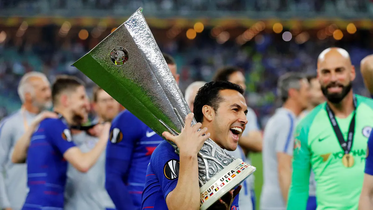 أرقام مميزة للإسباني بيدرو رودريغيز بعد فوز تشيلسي بالدوري الأوروبي
