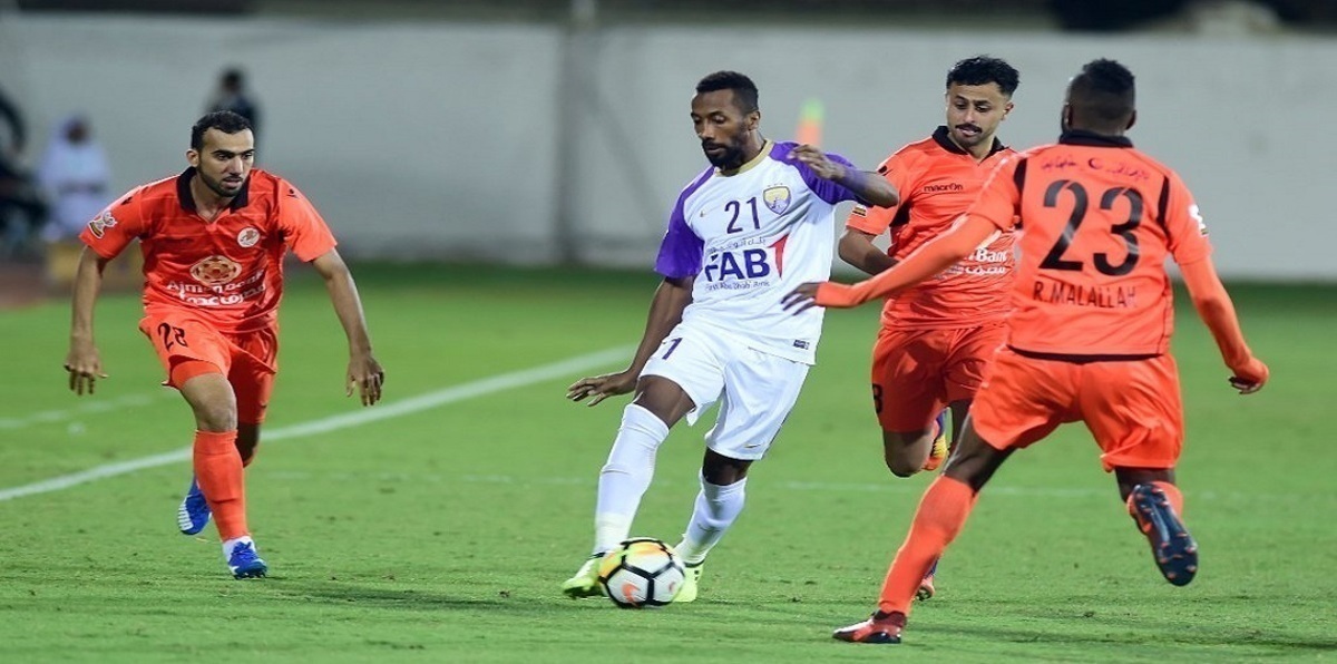 العين ودبا الفجيرة يهزمان عجمان والشارقة في كأس الخليج العربي