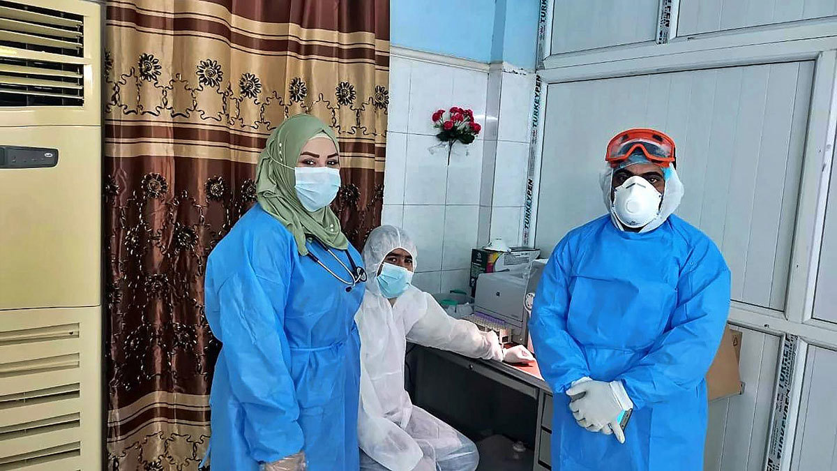 القطاع الطبي في العراق يعاني تحت وطأة كورونا