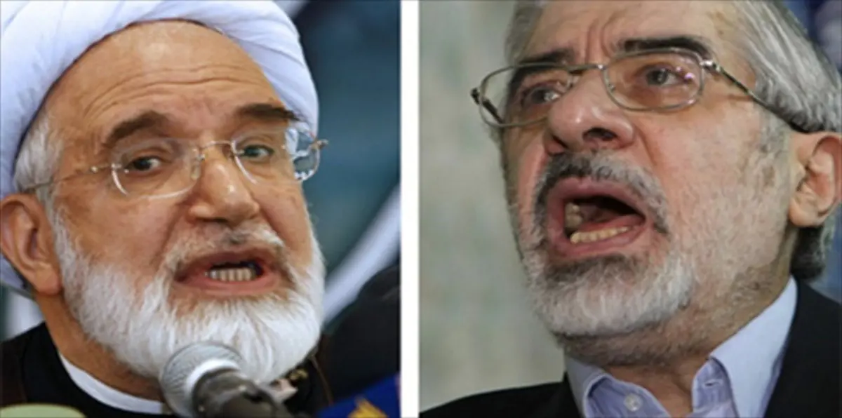 إيران تشترط "التوبة" للإفراج عن موسوي وكروبي زعيمي الحركة الخضراء