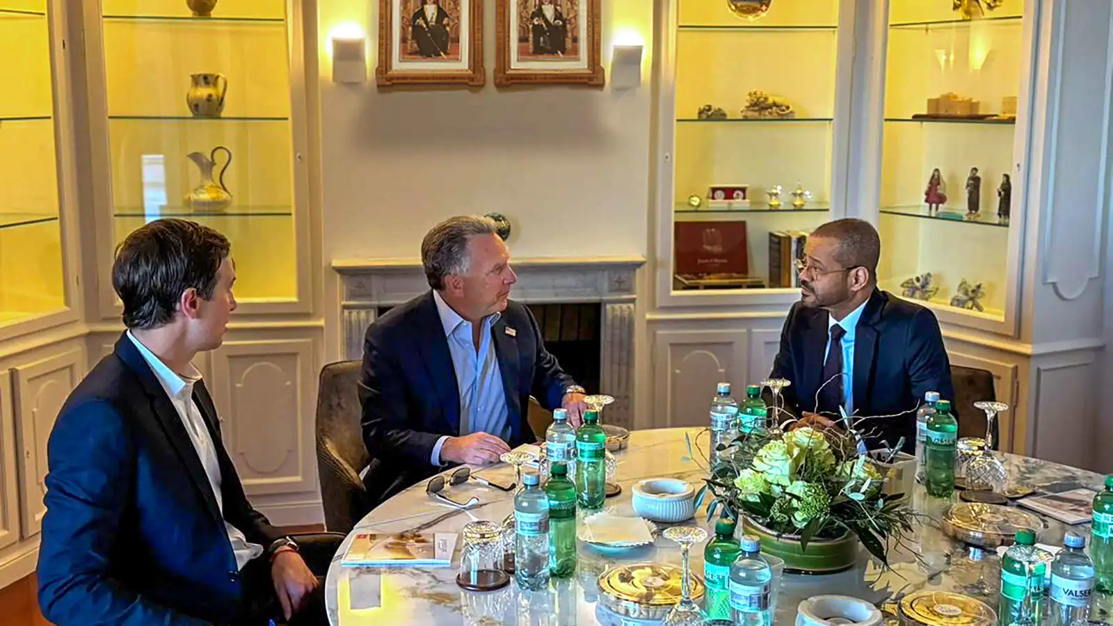 البوسعيدي يعلن تبادل مقترحات "إيجابية" بين واشنطن وطهران