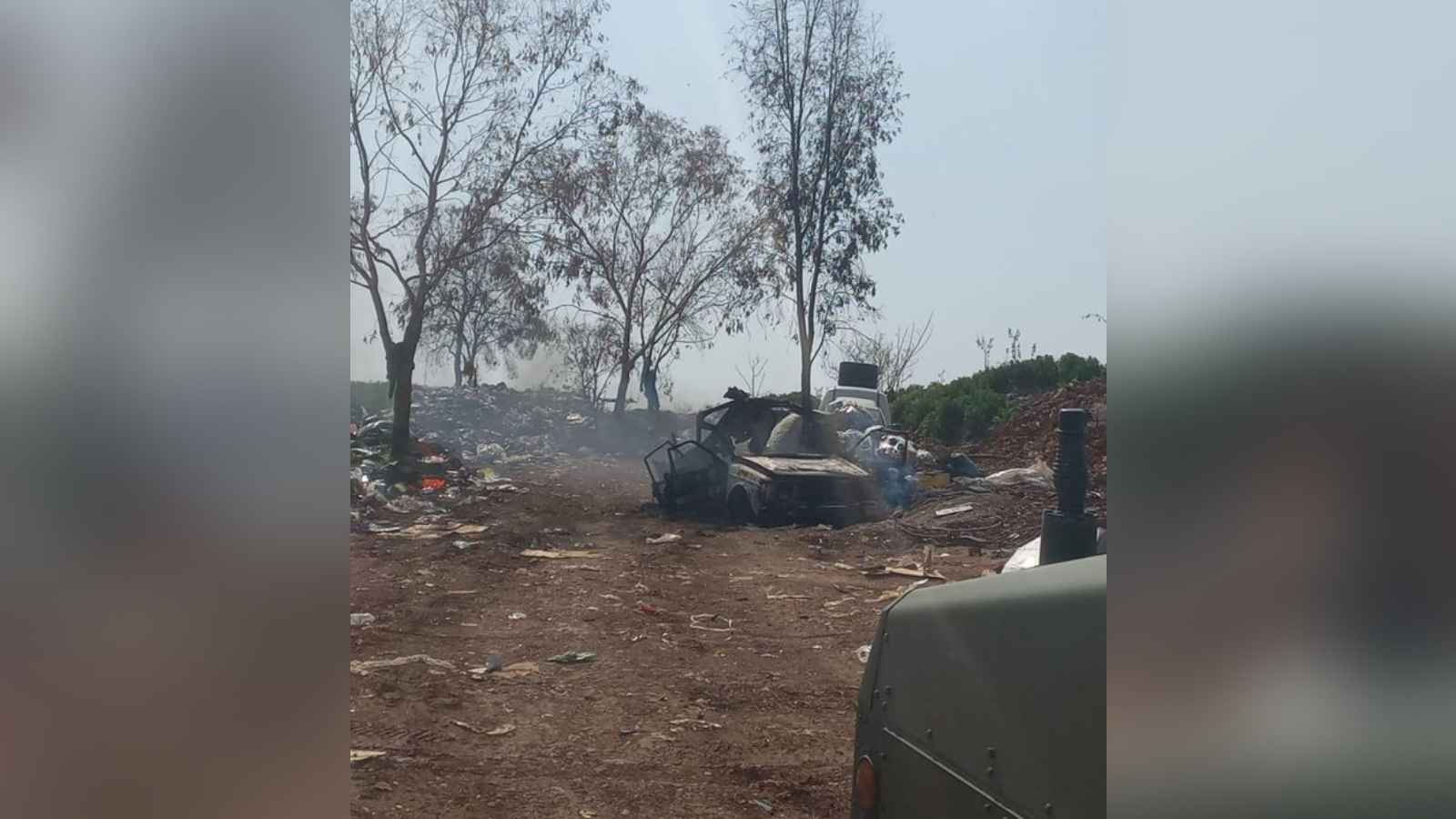 استهداف سيارة في منطقة رأس الناقورة بجنوبي لبنان