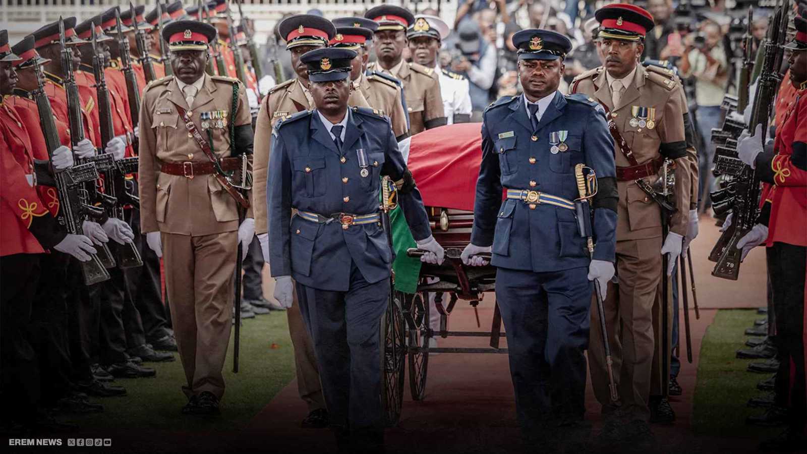 فوضى الجنازة .. نيروبي تودع زعيم المعارضة بـ"الرصاص"