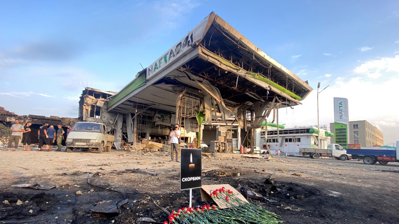 داغستان: وفاة 4 أشخاص جراء انفجار بمحطة وقود