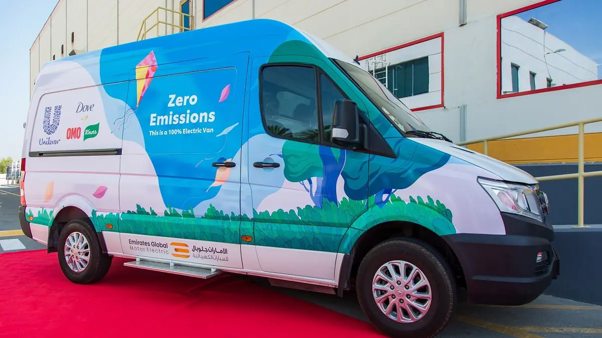 الأولى في الإمارات.. مركبة نقل بضائع خالية من الانبعاثات