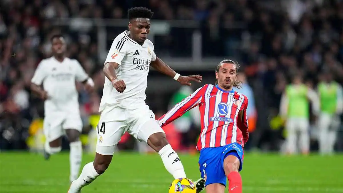 الموعد والقنوات الناقلة لمباراة ريال مدريد وأتلتيكو في الدوري الإسباني