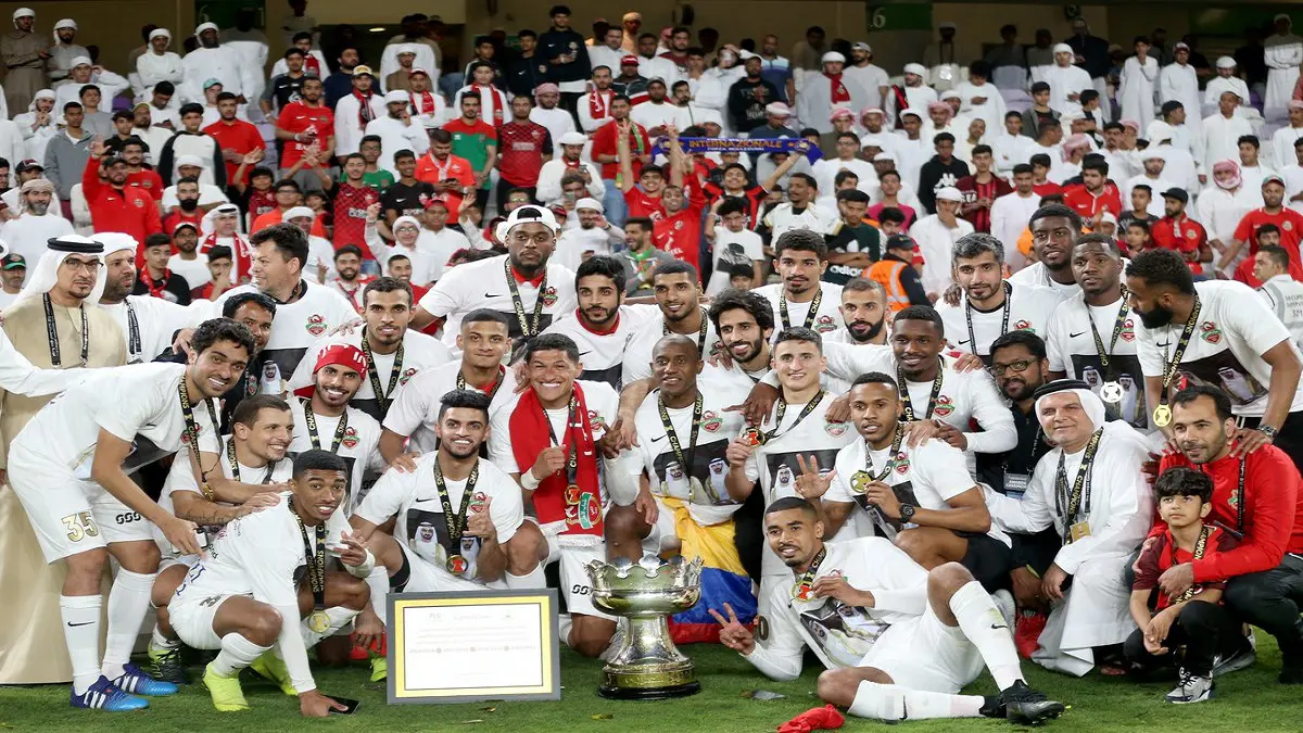 شباب الأهلي دبي يمتلك كأس الخليج العربي إلى الأبد (شاهد)